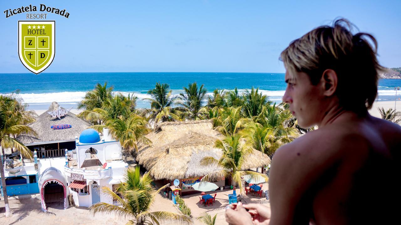 Hotel Zicatela Dorada Puerto Escondido  Dış mekan fotoğraf